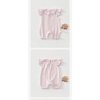 Conjunto de Ropa de Bebé de Verano de Algodón Puro Mono Tipo A para Niñas Ropa de Escalada Delgada - details 5