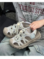 Sandalias deportivas para niños 2025 verano nuevos zapatos para niñas niños ligeros bolsa cabeza sandalias bebé. - details 3