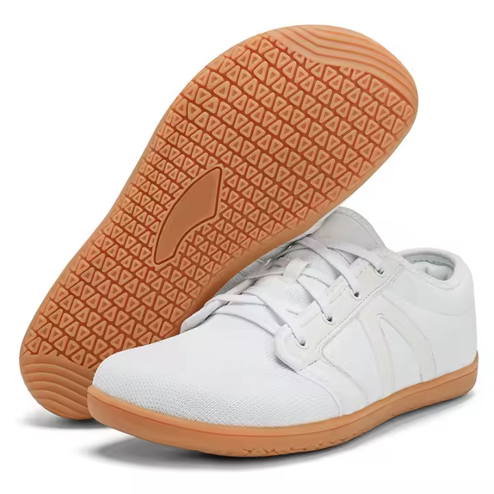 Zapatillas deportivas de cabeza ancha para hombre y mujer, zapatos descalzos de suela suave, informales, de malla transpirable, novedad - 1
