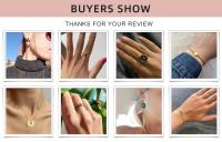 Anillos de acero inoxidable Vintage salvajes y gratis para mujer, anillo fino ajustable de lujo con cristal de boda, joyería de moda - details 7