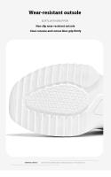 Zapatos casuales de caña alta para hombre con cómoda malla transpirable con cordones en la parte superior nueva suela de EVA - caminar en verano y primavera de talla grande - details 8