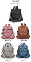 Mochila para mujer, mochila retro ligera para niñas, bolso de hombro de doble propósito, de viaje, de ocio, de gran capacidad. - details 1