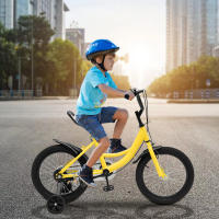 Bicicleta de princesa con ruedas de entrenamiento para niñas, Pedal ligero, altura ajustable, desmontable, 16 pulgadas - details 11
