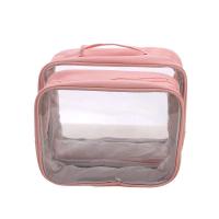 Nuevo PVC transparente femenino portátil grande lavado baño Fiess natación viaje estuche para cosméticos - details 16