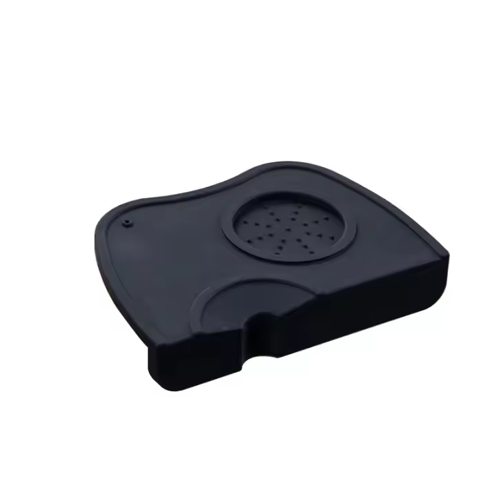 Tapete de esquina para manipulación de café, herramienta para Baristas, no resbaladiza, de silicona, apta para alimentos, 58mm, 1 piezas - 1
