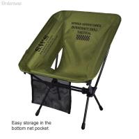 VIE chai plegable en forma de luna de tela Oxfod ligera Ulta, viaje ligero desmontable para acampar, caminar y pescar al aire libre - details 8