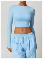 Ropa de Yoga de manga larga de afilado de secado rápido, ajustada, deportiva, ajustada, manga larga, ropa exterior, correr, Fitness, gimnasio, Tops femeninos - details 13
