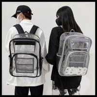 Nueva Mochila Transparente de PVC 2025 Mochilas para Estudiantes Universitarios Tamaño 30*16*44 - details 6