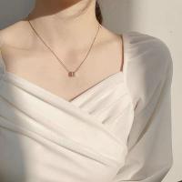 Collar de Lujo con Cadena de Clavícula Diseño de Nicho Sensible con Luz Estilo Simple - details 4