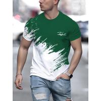 Camiseta De Manga Corta Con Cuello Redondo Para Hombre, Jersey Informal Para Exteriores, Ropa De Calle, Camiseta Deportiva, Camisetas, Ropa De Gran Tamaño - details 4