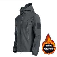 Chaqueta de Vellón Suave de Invierno-Otoño para Hombres A Prueba de Viento, Ligera, Ideal para Acampar, Senderismo, Escalada, Caza, Pesca - details 23