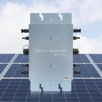 Solar Micro Inverter Sistema de Control Digital MPPT Inverter Módulo Impermeable 1200W WVC-1200 - details 2