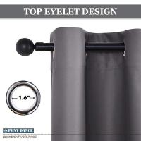 Cortinas opacas con persianas para sala de estar, cortina aislante para dormitorio, 1 pieza - details 14