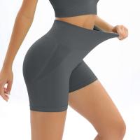 Pantalones cortos deportivos de cintura alta para mujer, sitio web de gimnasio, ciclismo, correr, fiesta, ropa de yoga - details 28