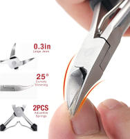 Set de Herramientas de Manicura de Acero Inoxidable Precisión para Uñas Gruesas o Incrustadas - details 3