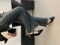 Zapatos Mary Jane Retro Punta de Cabeza Afilada, Depósito Bajo, Estilo Stiletto Versátil para Mujeres - details 17