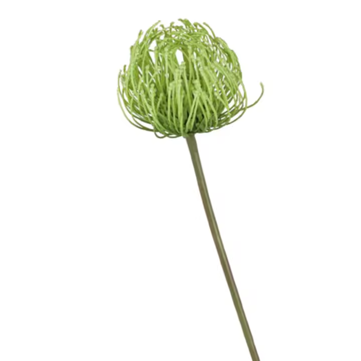 Flor de Leucospermum Artificial de tacto Real, elegante, hecha a mano, garra de cangrejo, crisantemos, alfiletero de plástico, rama de flor - 1
