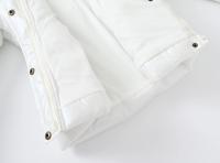 Manténgase abrigado y parece con estilo: chaqueta térmica con capucha para niña con acolchado alternativo de plumón para invierno - details 7