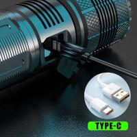 Linterna LED de alta potencia Linterna táctica con zoom de 2000W Resistente al agua - details 32