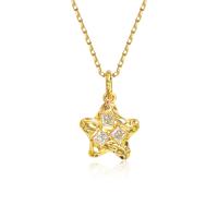 Conjunto de Colgante de Moissanita de Oro 18K Joyería Fina para Mujeres Longitud de 45CM - details 7