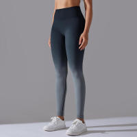 Yoga degradado para mujer, leggings de gimnasio de cintura alta, pantalones deportivos sin costuras, pantalones de entrenamiento para correr - details 51
