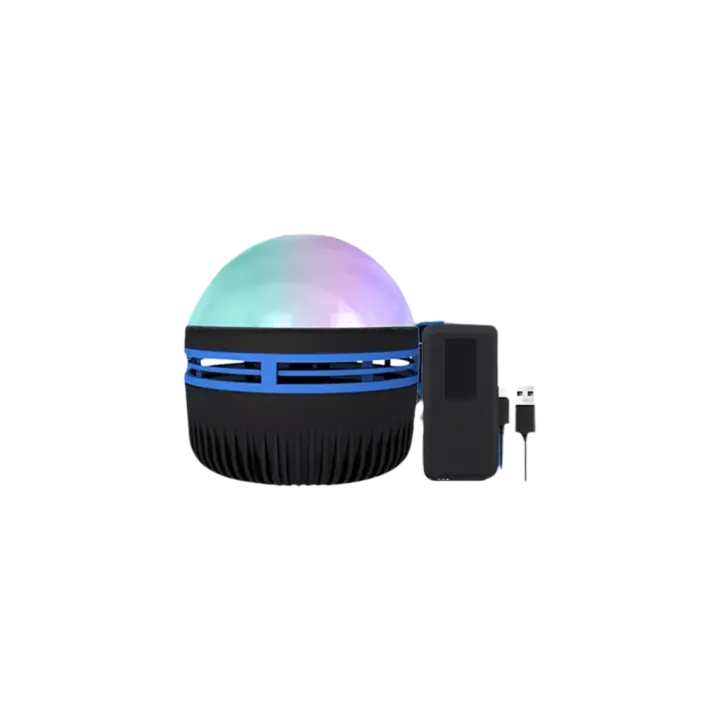 Lámpara De Proyección LED De Las Luces Del Norte Con Control Remoto Y USB Cambio De Color Para Decoración De Dormitorio Efecto De Aurora Boreal - 1