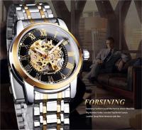 Reloj Mecánico de Calavera Hueco de Acero Inoxidable Premium Estilo Elegante para Hombres - details 1