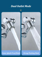 Grifo con filtro giratorio de cerámica, rociador de Metal para cocina, boquilla burbujeadora, ahorro de agua, 2023 - details 4