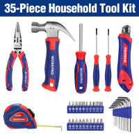 Juego de Herramientas para el Hogar WORKPRO 165 PCS Llave de Trabajo Alicate Destornillador Pinza Herramienta de Mano para Reparación Doméstica con Caja de Herramientas Sólida - details 12
