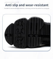 Rotating Button New Safety Shoes Men Anti-smash Anti-puncture Work Shoes Fashion Men Sport Shoes Security Protective Boots Men - details 14