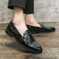 2024 Otoño Verano Transpirable Negocios Formal Casual Zapatos de boda para hombres británicos con interior de cuero - details 12