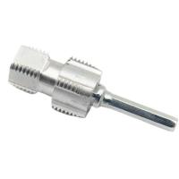Herramienta de roscado de tubos de PVC de aluminio, herramienta de roscado interior de PVC plateado, herramienta de roscado, accesorios de herramientas de grifo de tubos - details 3