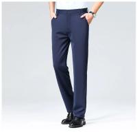 Pantalones informales elásticos para hombre, pantalones de traje de negocios, pantalones de vestir transpirables para primavera y verano, pantalones de trabajo de longitud completa para hombre - details 4