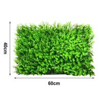 Tapete para plantas artificiales de 40x60cm, valla de césped de pared verde, panel Foley, decoración del hogar, plantas falsas, césped de jardín simulado - details 2