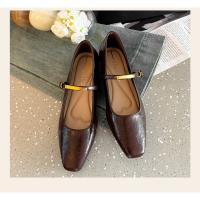Moda Versátil Francesa 2025 Zapatos de Mujer Gran Tamaño Estilo Viajero Comodidad Grasa - details 24