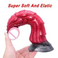 Leten YESBUY consolador de dragón de fantasía, Animal Artificial, juguete sexual Anal para hombres, tapón Anal, estimulador de punto G, masturbador erótico - details 8