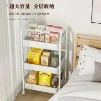 Carrito De Alimentos Para Bebé Con Estante Multicapa Para Cocina Dormitorio Baño Almacenamiento Móvil De Snacks Y Suministros - details 1