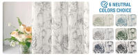 Cortinas de dormitorio,2 piezas,lino,con gafas,2 piezas,para patio,cocina,sala de estar - details 4