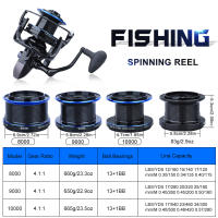 Sougayilang 13+1BB Fishing Reel 4.1:1 Gear Ratio Aluminum Ultralight Smooth Spinning Fishing Wheel Send Spare Line Spool - details 1