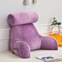 Almohada de Terciopelo Cristal Redonda para Sofá, Estancia de Oficina, Cama Extraíble, Lavable - details 5