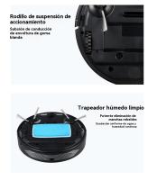 Robot De Barrido Inteligente, Barrido Doméstico Automático, Succión Y Remolque Integrado Tres En Uno - details 11