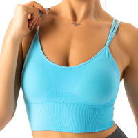 Nvgtn-Sujetador sin costuras para mujer, Top de licra, elástico, transpirable, realce de pecho, ropa interior deportiva de ocio - details 21
