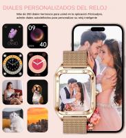 Reloj inteligente para mujer (responder/hacer llamadas), 1,6 ", elegantes, impermeables para las mujeres - details 2