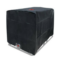 Cubierta Impermeable para Jardín al Aire Libre 1000 litros IBC Recipiente de Agua de Lluvia con Cubiertas de Polvo Protectora de Sol - details 5