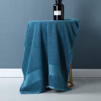 Toalla superior de baño grande, 2 Toallas de Mano o Lavabo, 80x160 cm, algodón 100% - details 3