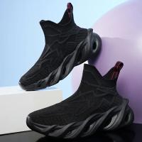 Zapatos de amortiguación para carreras, zapatillas antideslizantes transpirables Unisex, zapatillas de deporte de lujo para carreras, zapatillas transpirables para correr a la moda - details 2