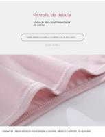 Bragas menstruales a prueba de fugas para mujer, ropa interior fisiológica, cómodas, de algodón, transpirables, impermeables, nuevas - details 17
