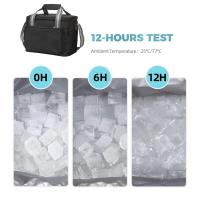 Bolsa de almuerzo térmica portátil de 18L, caja de comida duradera, resistente al agua, funda con aislamiento de hielo, mochilas para cena Oxford para acampar, Icebox - details 1
