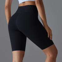 Pantalones cortos de gimnasio de secado rápido con bolsillos para entrenamiento y yoga - details 8