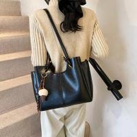 Bolso de mano para mujer con compartimentos Bolso de hombro Bolso de cuero sintético de PU para viaje - details 4